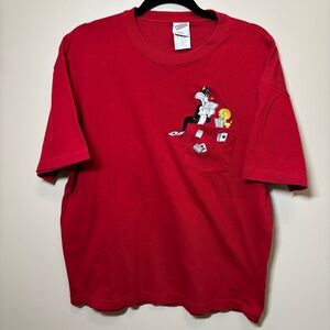 Vintage Warner Bros. Looney Tunes Sylvester and Tweety Cards Graphic Tee